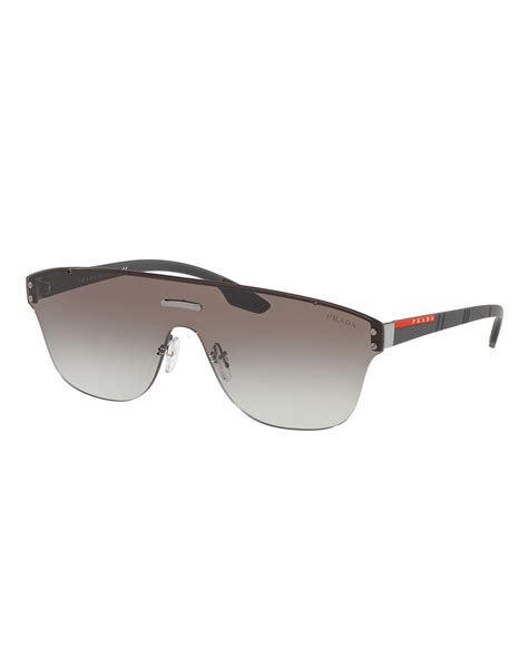 prada men rimless sunglasses|unisex prada sunglasses.